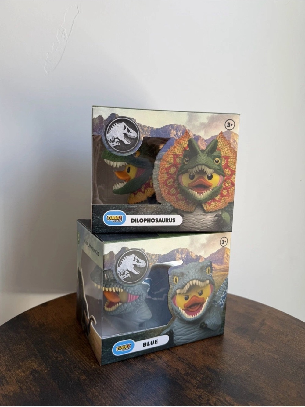 Tubbz Dinosaur Rubber Ducks Jurassic World Tubbz NEW